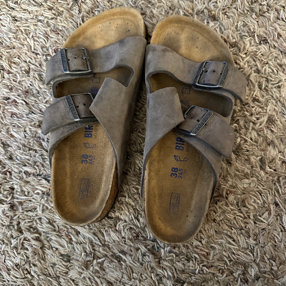 Birkenstock women’s sandals, size 38